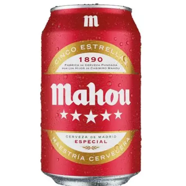 MAHOU 5 ESTRELLAS 330ML