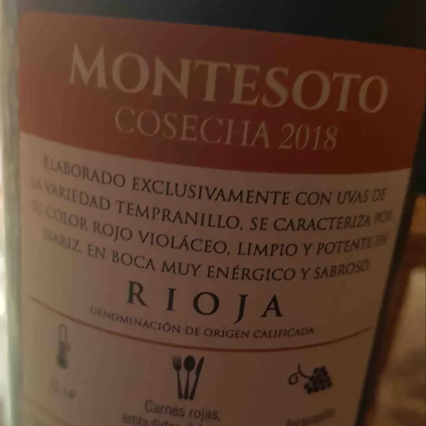 MONTESOTO COSECHA 75CL